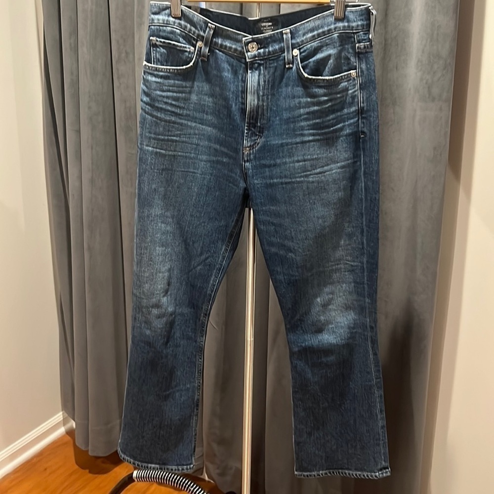 Citizens of Humanity cropped flare jeans